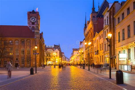 Torun, Poland - March 30, 2019: Architecture of the Old Town in Torun ...