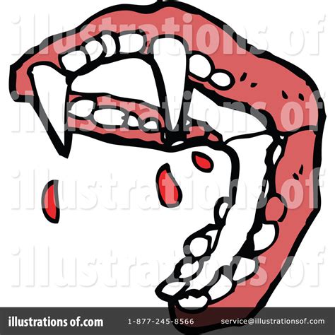 Vampire Teeth Clipart #1185249 - Illustration by lineartestpilot