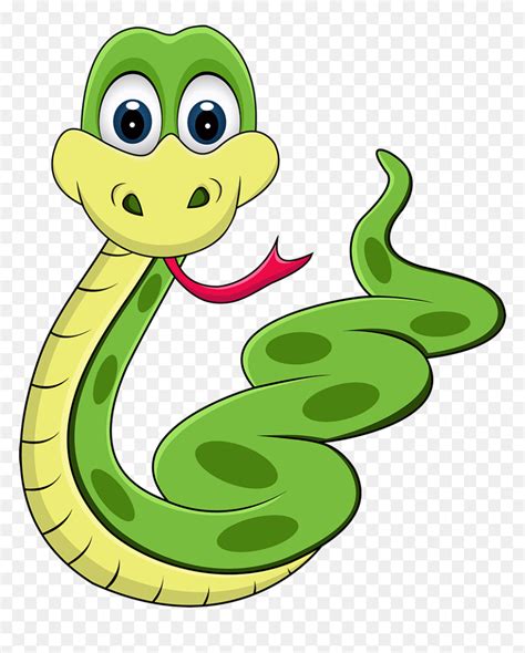 Green Snake Clipart Outline