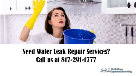 Best Water Leak Repair Services In Texas | AAAMobileHomeRepairs by AAAmobile homerepairs - Issuu