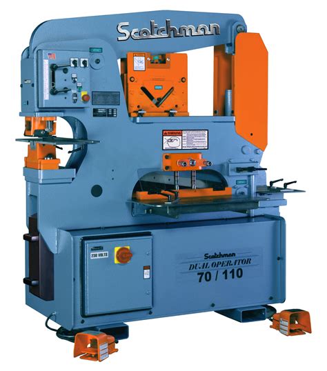 Scotchman 70 Ton 5-Station Dual Operator Ironworker, DO 70/110-24M - Norman Machine Tool