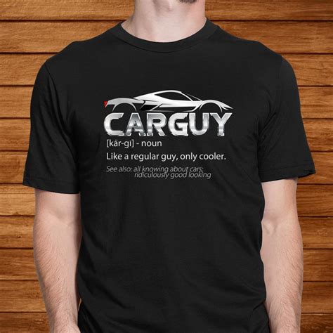 Car Guy Sport Car Lover Funny Car Mechanic Shirt - TeeUni