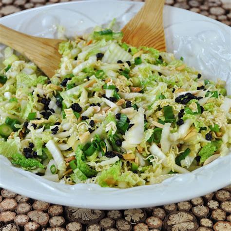 Napa Cabbage Salad Ramen Noodles Rice Vinegar Recipes | Yummly