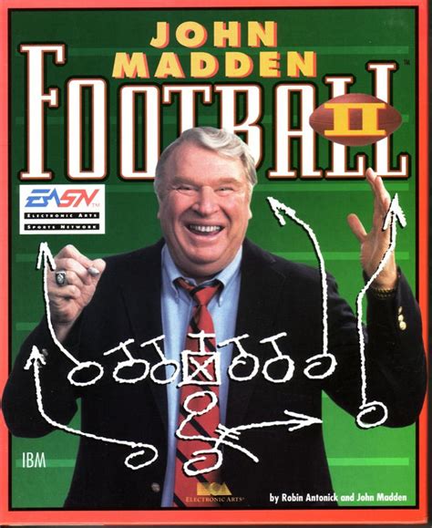 John Madden Football II (1991) DOS box cover art - MobyGames