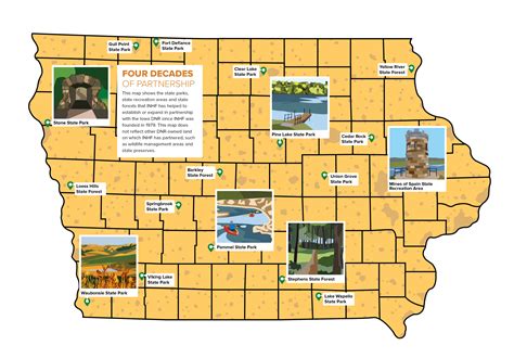 Iowa State Parks Map - United States Map