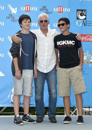 Richard Gere His Son Homer James Editorial Stock Photo - Stock Image ...