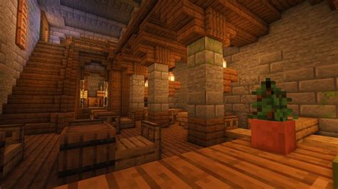 Old Tavern Design | Minecrafthus, Minecraft möbler, Minecraft