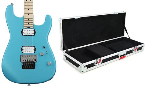 Charvel Pro-Mod San Dimas Style 1 HH FR - Matte Blue Frost | Reverb