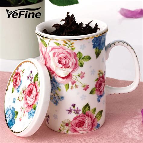 YeFine Cups And Mugs Traditional Chinese Tea Cup Set Porcelain Portable ...