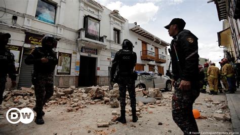 Strong Ecuador earthquake leaves trail of destruction – DW – 03/20/2023