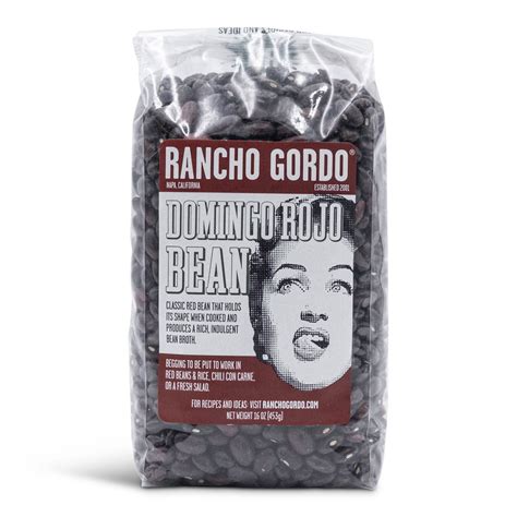 Rancho Gordo Domingo Rojo Beans, Dry