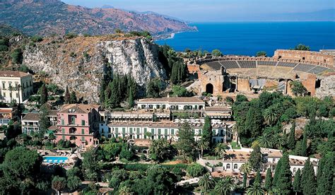 Head to Taormina's Grand Hotel Timeo for timeless style and Etna views | Grand hotel, Belmond ...