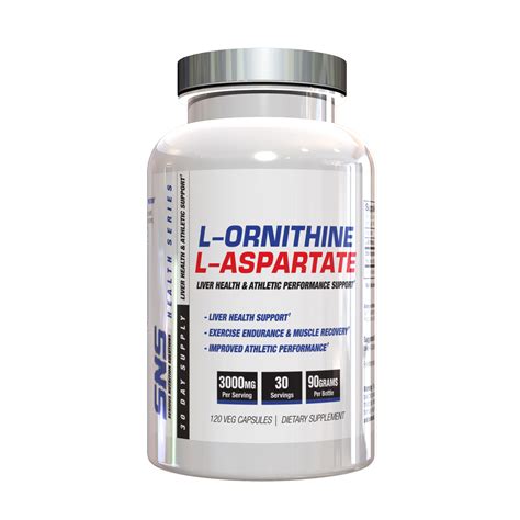 L-Ornithine L-Aspartate - 120 Veg Caps | Serious Nutrition Solutions