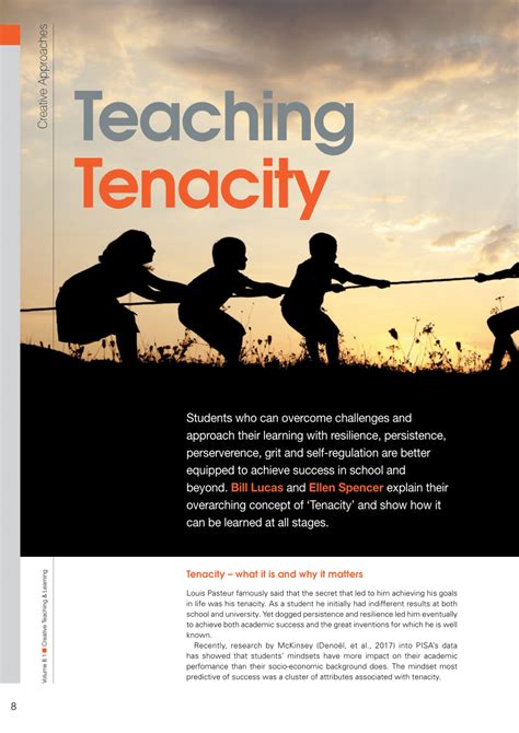 (PDF) Teaching Tenacity