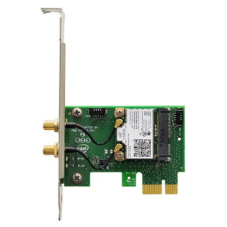 Intel Dual Band Wireless-AC 7260 plus Bluetooth Adapter (7260HMWDTX1)