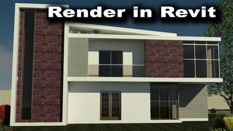 Rendering in Revit - YouTube