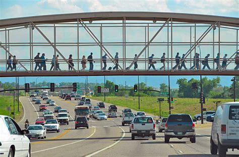 Best Pedestrian Overpass Stock Photos, Pictures & Royalty-Free Images - iStock