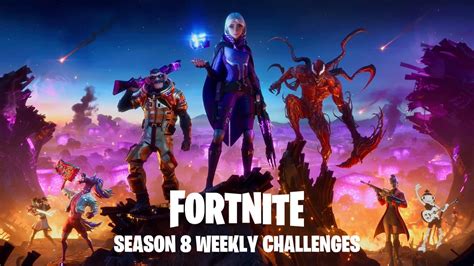 Fortnite Season 8 Punchcards: How to complete all weekly character ...