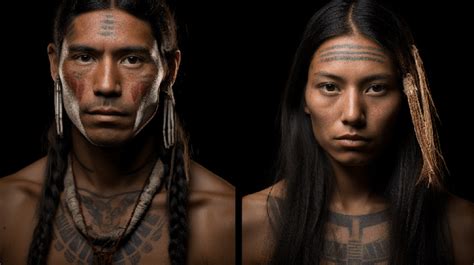 Native American Female Facial Features