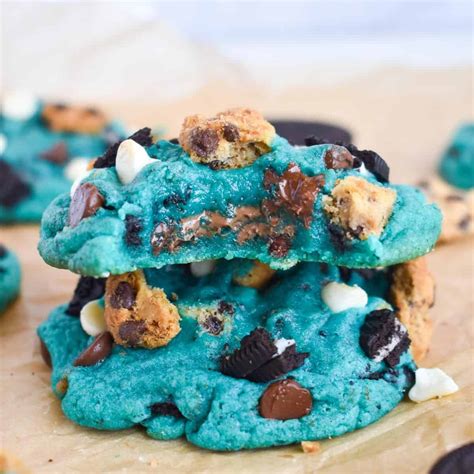 Cookie Monster Cookies Recipe Tiktok | Deporecipe.co