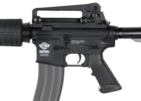 G&G Combat Machine M16 Carbine AEG Airsoft Rifle ( Black )