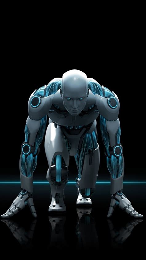 Digital Wallpaper robot android digital art cgi 104320 1080x1920 - Supportive Guru