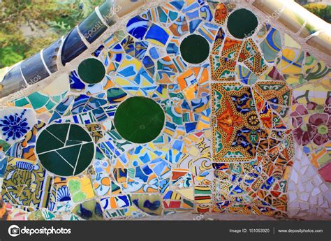 Gaudi Park Guell Mosaic