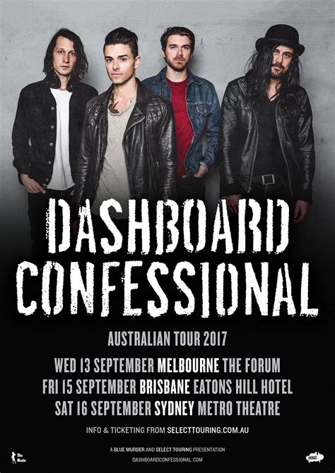 Dashboard Confessional Announce Australian Tour – Across The Ocean