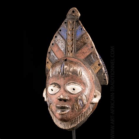 Yoruba festivity mask Nigeria - Auctions African Art Gallery