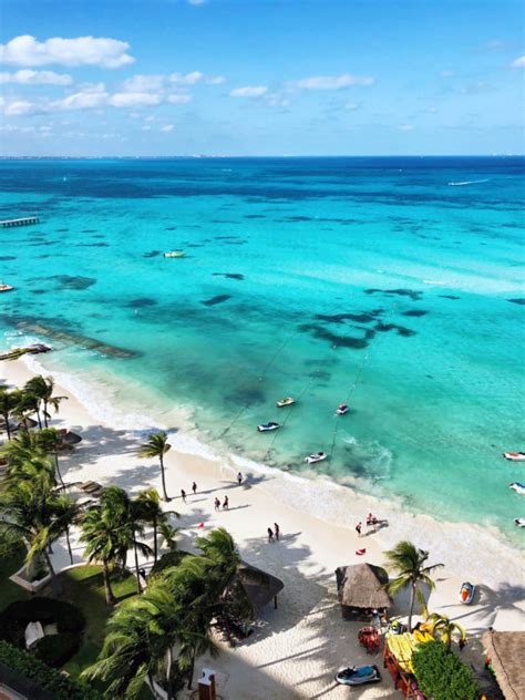 Sydne Style shares view at grand fiesta coral beach cancun mexico ...