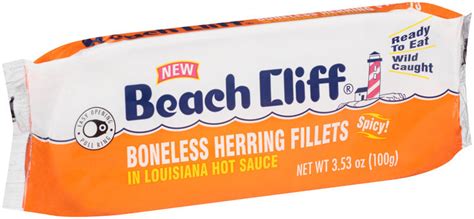 Beach Cliff® Boneless Herring Fillets in Louisiana Hot Sauce Reviews 2019