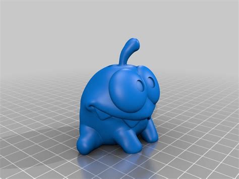 Om Nom keyChain (Remix) by Hisham Merzeh | Download free STL model | Printables.com