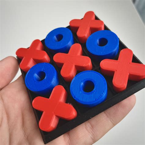 Tic Tac Toe ( X O ) board game by The3dee | Download free STL model | Printables.com