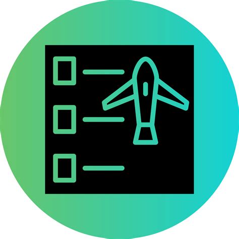 Flight Checklist Vector Icon Design 23048201 Vector Art at Vecteezy