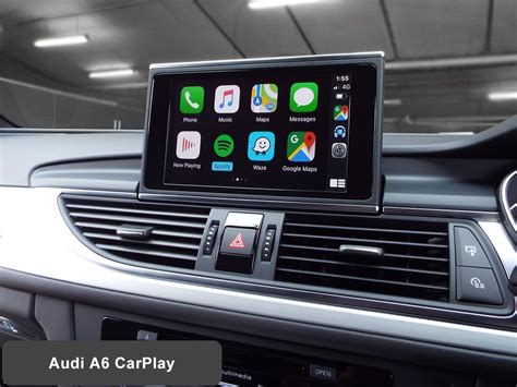 Audi A6 With Wireless Apple CarPlay Installed By Auto Retrofit