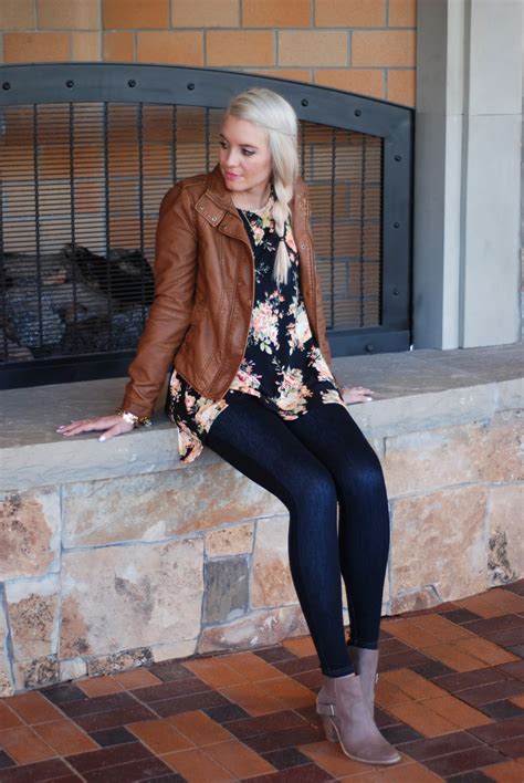 FLORAL & LEATHER FEATURING AEROPOSTALE & #WIWT LINK UP! | The Red ...