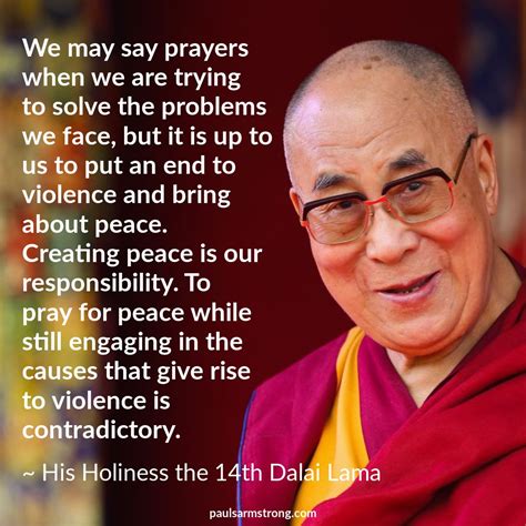 Dalai Lama: Praying For Peace – Paul Salahuddin Armstrong