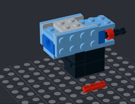 LEGO MOC THE Lego Mini Gun by LEGOgamer117 | Rebrickable - Build with LEGO