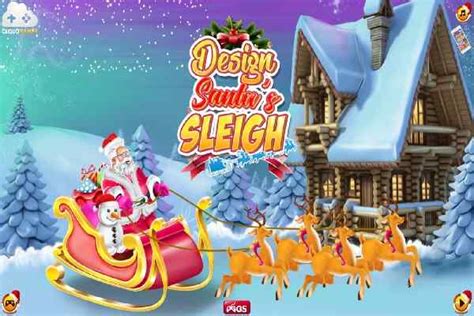 Design Santa Sleigh Games - Play Online Free : Atmegame.com