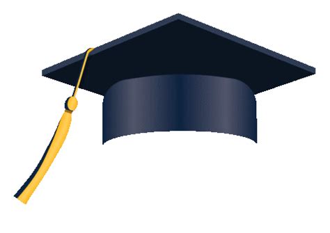 Graduation Cap Sticker by Quinnipiac University for iOS & Android | GIPHY