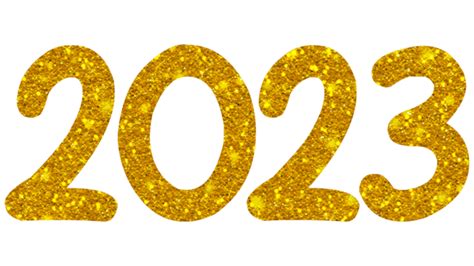 2023 year PNG transparent image download, size: 640x360px