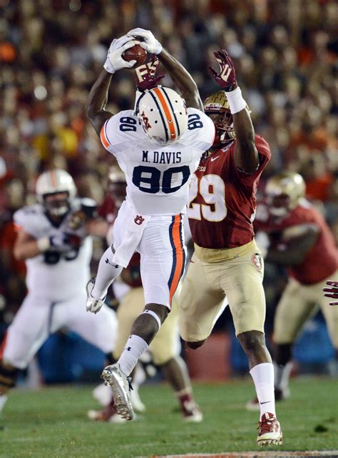 Auburn Football: Looking back at Marcus Davis as a wide out for Auburn