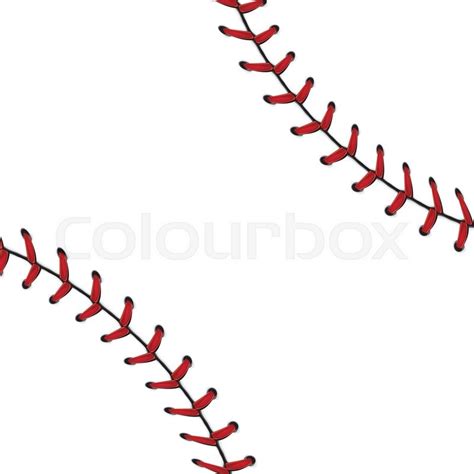 Softball Laces Vector at GetDrawings | Free download