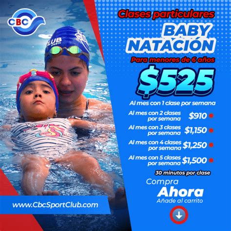 Clases particulares: Baby Natación - CBC Sport Club