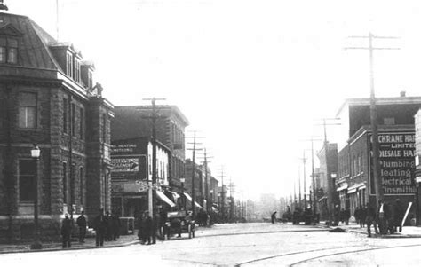 TITLE Durham St. Sudbury, Ont., circa 1915. -- SOURCE Main Branch ...