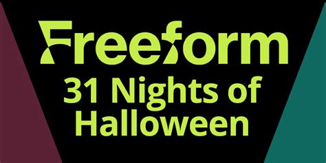 How To Watch Freeform’s 31 Nights of Halloween 2023 | DISH Network