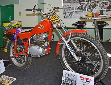 1976 Honda trials RTL306. Classic Bike Show Stafford 2015 | Flickr