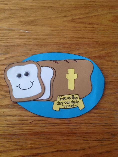 Our Daily Bread Bible Craft for Kids