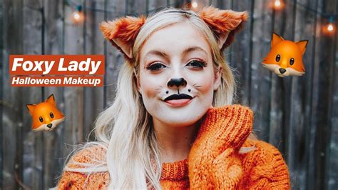 Halloween Fox Makeup Tutorial 🦊 - YouTube