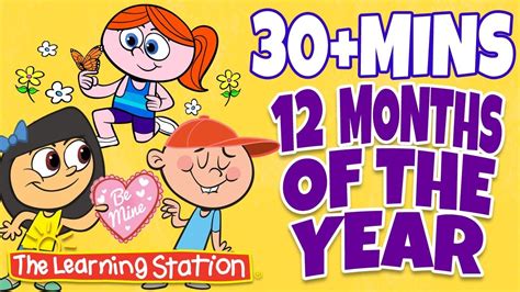 Months Of The Year Song Printables